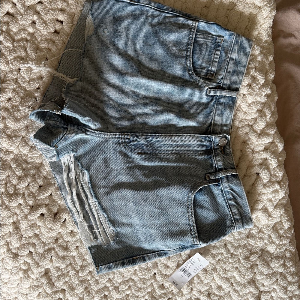 PacSun Light Blue Jean Shorts